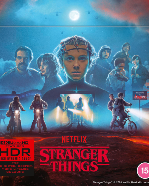 Stranger Things All Seasons Arrow Video Deluxe Edition 4K UHD Box Set