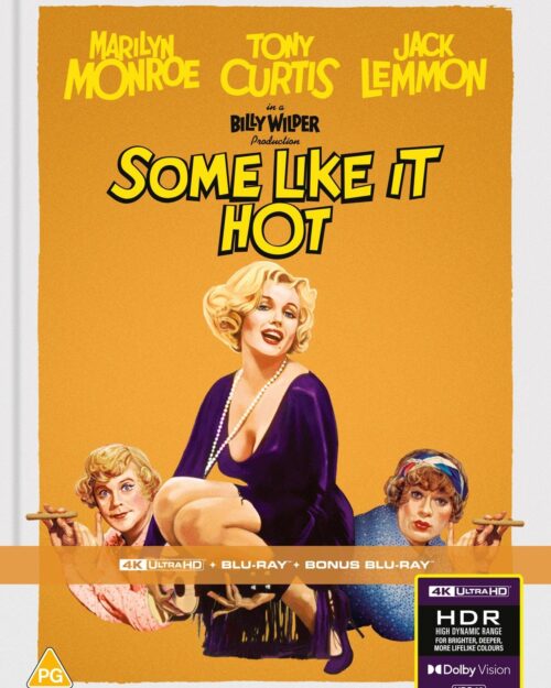 Some Like İt Hot Limited Edition Mediabook 4K UHD + Blu Ray
