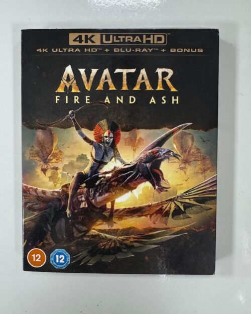 Avatar : Fire And Ash 4K UHD + Blu Ray + Bonus Blu Ray