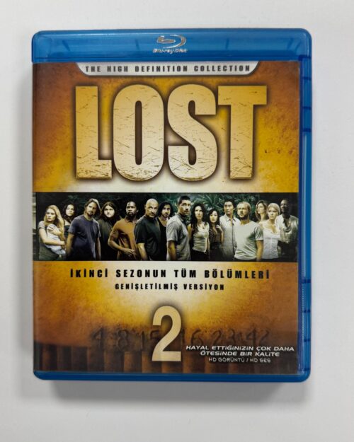 Lost – İkinci Sezonun Tüm Bölümleri Blu Ray