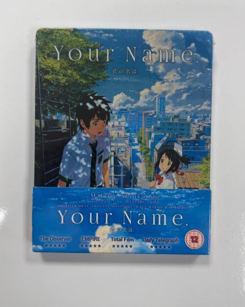 Your Name Limited Edition Steelbook Blu Ray + DVD