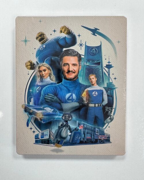 The Fantastic Four :  First Steps Steelbook 4K UHD + Blu Ray