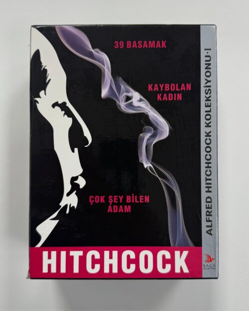 Alfred Hitchcock Koleksiyonu 1 – 3 Film DVD Box Set