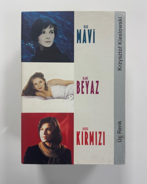 Three Colors Trilogy – Üç Renk Üçlemesi Krzysztof Kieslowski – 3 Film + Belgesel DVD Box Set ( 7 Disk )