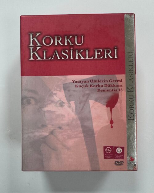 Korku Klasikleri Koleksiyonu – 3 Film DVD Box Set ( 4 Disk )
